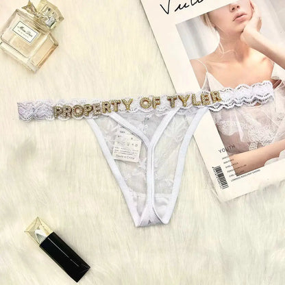 NaturaGlow™ Personalized Thong