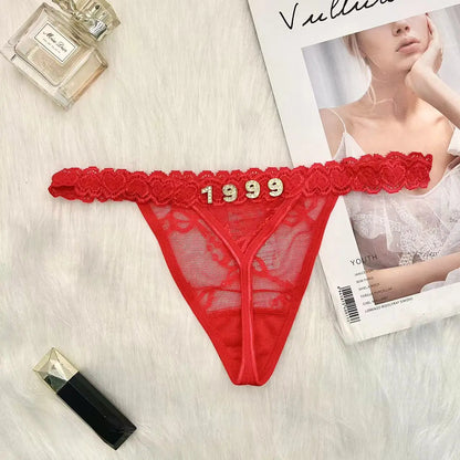 NaturaGlow™ Personalized Thong
