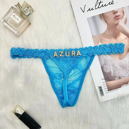 NaturaGlow™ Personalized Thong