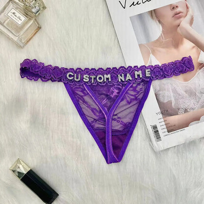 NaturaGlow™ Personalized Thong